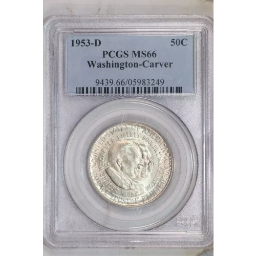 1953-D 50C Washington-Carver