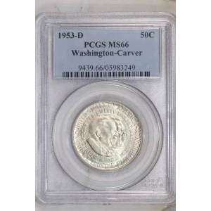 1953-D 50C Washington-Carver