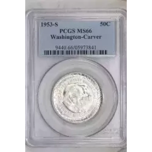 1953-S 50C Washington-Carver