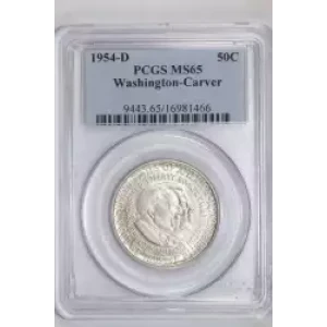 1954-D 50C Washington-Carver
