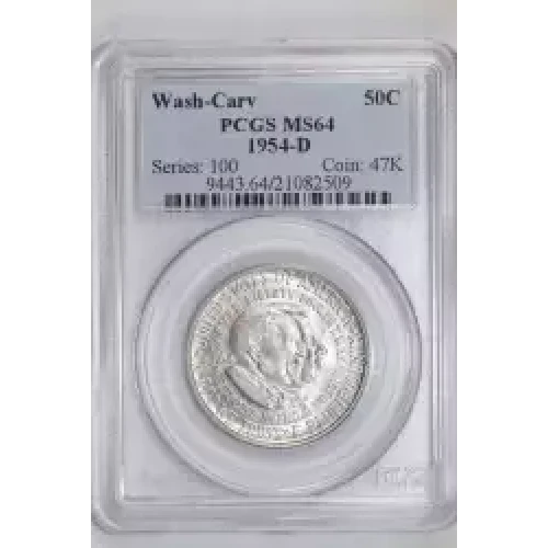 1954-D 50C Washington-Carver