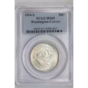 1954-S 50C Washington-Carver