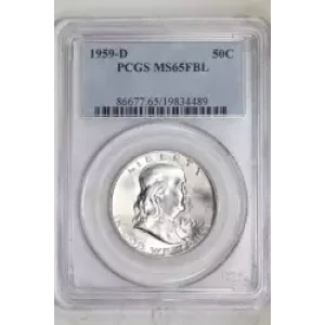 1959-D 50C, FBL