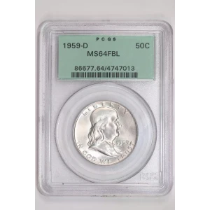 1959-D 50C, FBL
