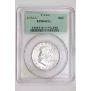 1963-D 50C, FBL