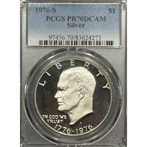 1976-S $1 Silver, DCAM (2)