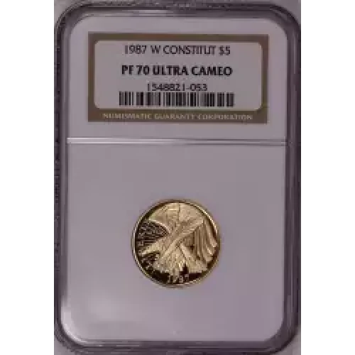 1987 CONSTITUTION BICENTENNIAL ULTRA CAMEO