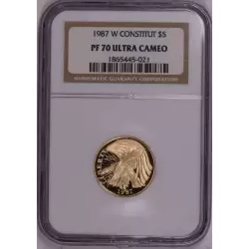 1987 CONSTITUTION BICENTENNIAL ULTRA CAMEO