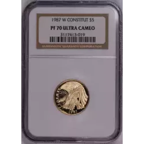 1987 CONSTITUTION BICENTENNIAL ULTRA CAMEO