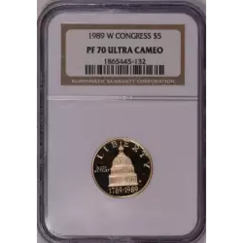 1989 CONGRESS BICENTENNIAL ULTRA CAMEO