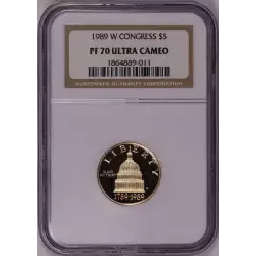 1989 CONGRESS BICENTENNIAL ULTRA CAMEO