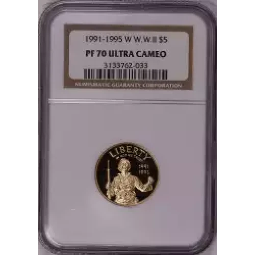 1991-1995 WORLD WAR II ANNIVERSARY ULTRA CAMEO
