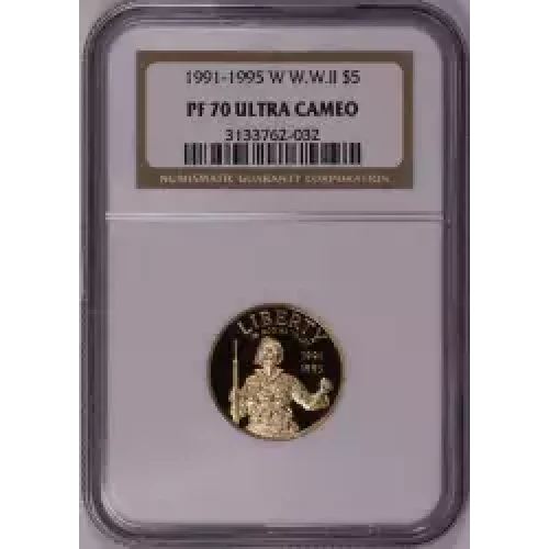 1991-1995 WORLD WAR II ANNIVERSARY ULTRA CAMEO