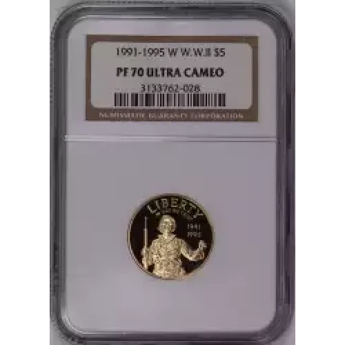 1991-1995 WORLD WAR II ANNIVERSARY ULTRA CAMEO