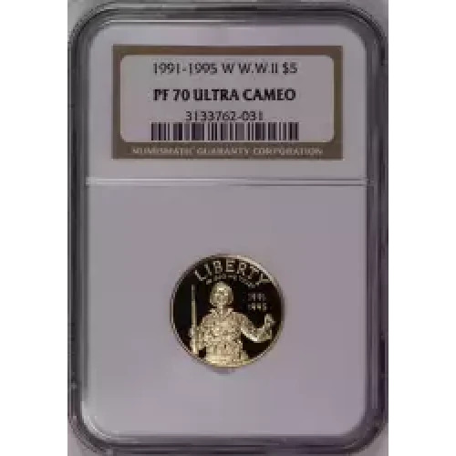 1991-1995 WORLD WAR II ANNIVERSARY ULTRA CAMEO