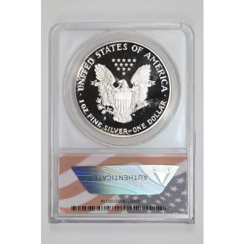 1991 S Bullion Silver Eagles ANACS PR-70