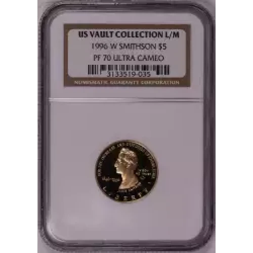 1996 SMITHSONIAN INSTITUTION ULTRA CAMEO