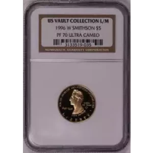 1996 SMITHSONIAN INSTITUTION ULTRA CAMEO