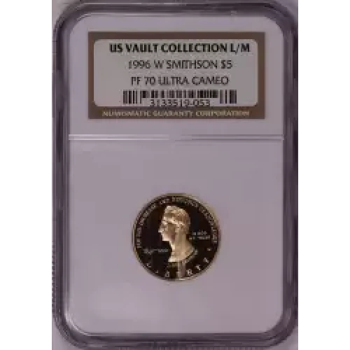 1996 SMITHSONIAN INSTITUTION ULTRA CAMEO