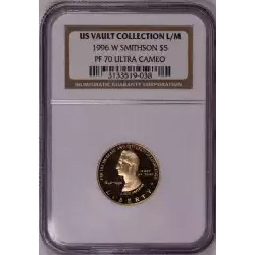 1996 SMITHSONIAN INSTITUTION ULTRA CAMEO