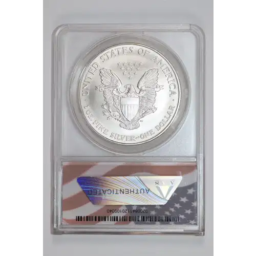 1997 Bullion Silver Eagles ANACS MS-70 (2)