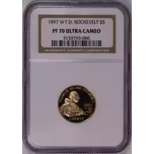 1997 FRANKLIN D. ROOSEVELT ULTRA CAMEO