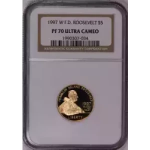 1997 FRANKLIN D. ROOSEVELT ULTRA CAMEO