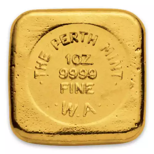 1oz Australian Perth Mint gold bar - cast (2)