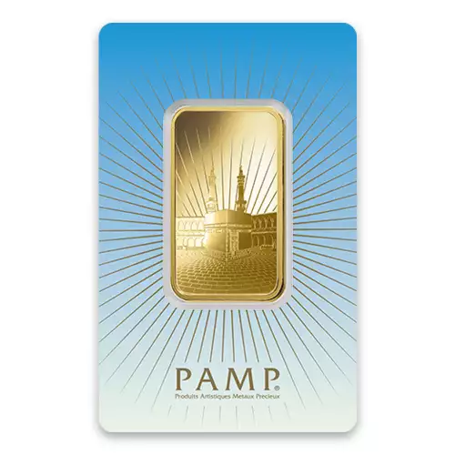1oz PAMP Gold Bar - Ka `Bah. Mecca (3)