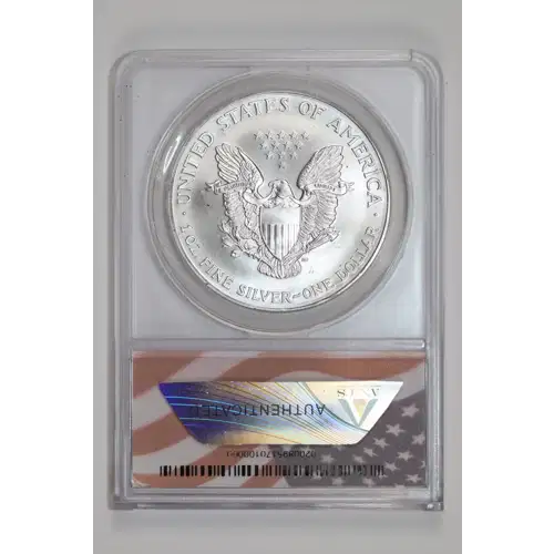 2002 Bullion Silver Eagles ANACS MS-70