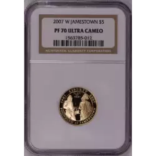2007 JAMESTOWN ANNIVERSARY ULTRA CAMEO