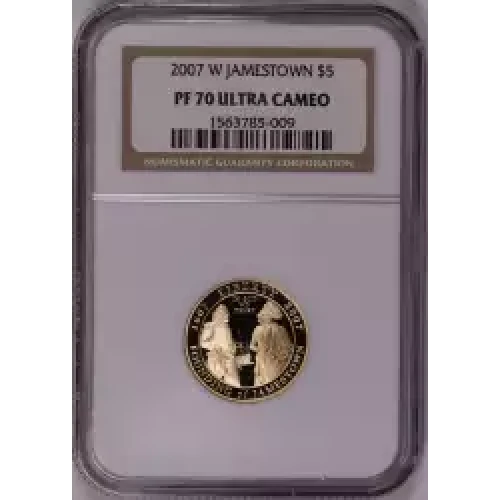 2007 JAMESTOWN ANNIVERSARY ULTRA CAMEO