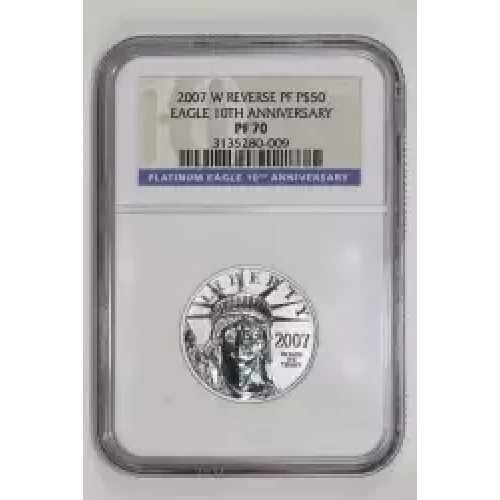 2007 W 10TH ANNIVERSARY SET OFFICIAL US MINT SET 