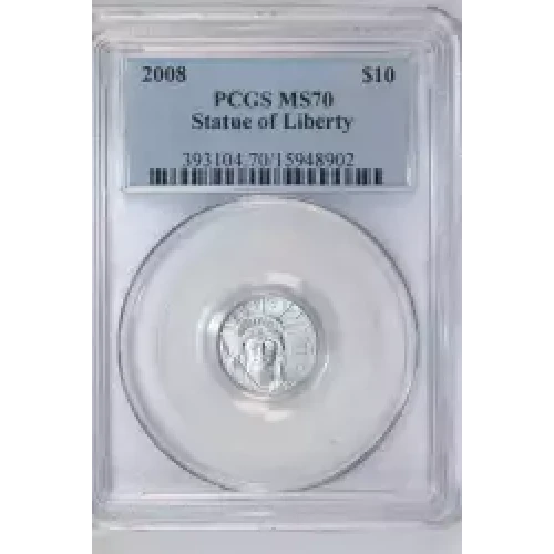 2008 $10 Statue of Liberty