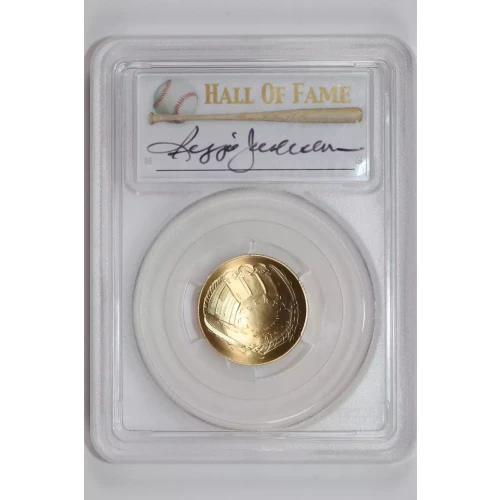 2014-W $5 Baseball Hall of Fame Reggie Jackson First Strike