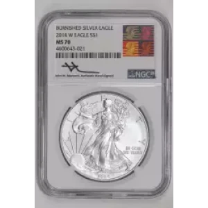2014 W BURNISHED SILVER EAGLE  (2)