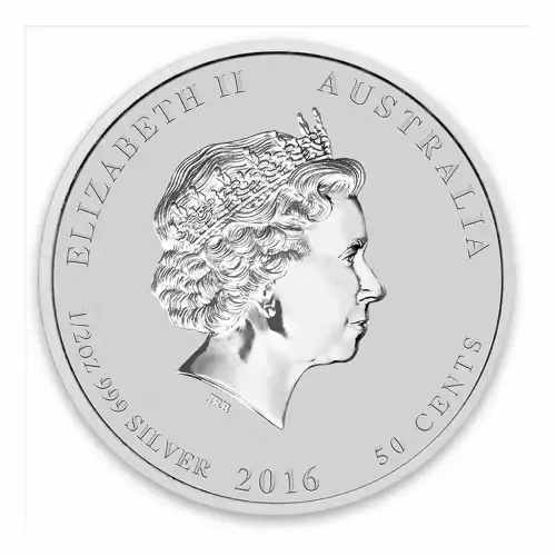 2016 1/2oz Australian Perth Mint Silver Lunar II: Year of the Monkey (2)