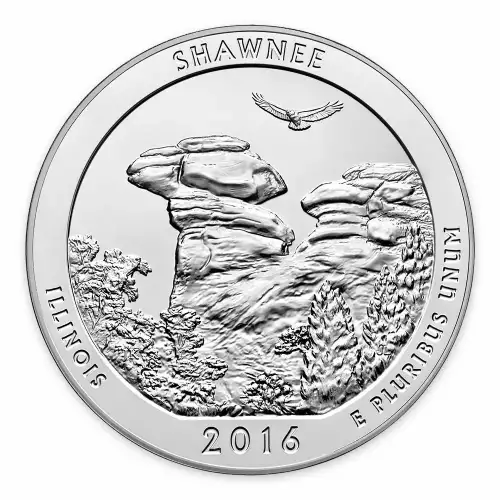 2016 5 oz Silver America the Beautiful Shawnee National Forest (2)