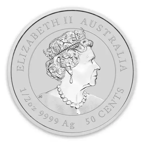 2020 1/2 oz Perth Mint Lunar Series: Year of the Mouse Silver Coin (3)