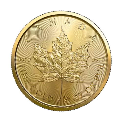 2021 1/2 oz Canadian Gold Maple Leaf