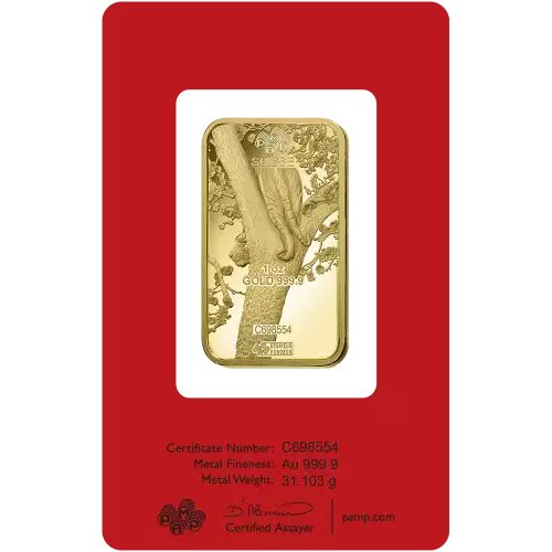 2022 1oz PAMP Gold Lunar Year Of The Tiger (3)