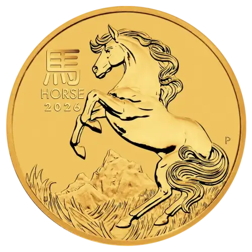 2026 1oz Australian Perth Mint Gold Lunar Series III: Year of the Horse (3)