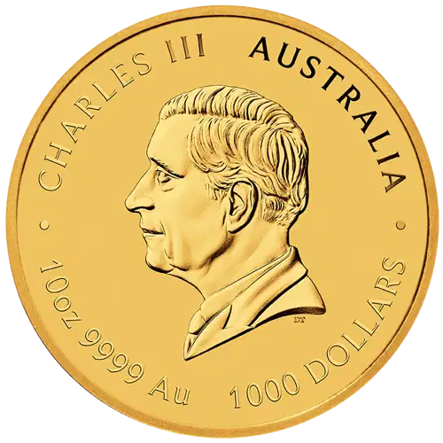 2027 10 oz Australian Perth Mint Gold Lunar Series III: Year of the Goat