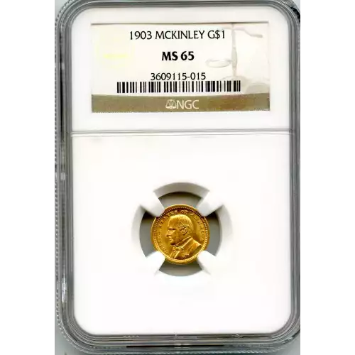 Classic Commemorative Gold--- McKinley Memorial 1916-1917 -Gold- 1 Dollar (3)