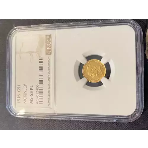 Classic Commemorative Gold--- McKinley Memorial 1916-1917 -Gold- 1 Dollar (3)