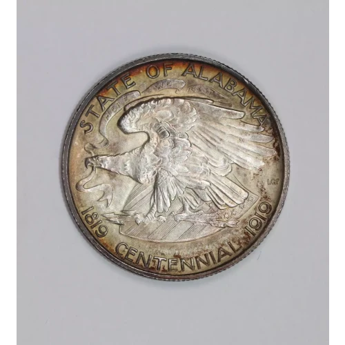 Classic Commemorative Silver--- Alabama Centennial 1921 -Silver- 0.5 Dollar (2)