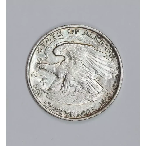 Classic Commemorative Silver--- Alabama Centennial 1921 -Silver- 0.5 Dollar (2)
