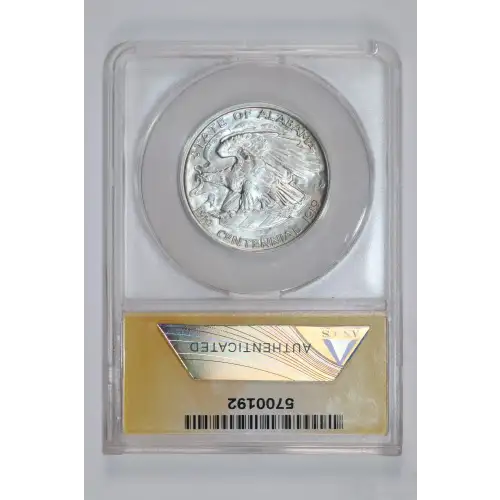 Classic Commemorative Silver--- Alabama Centennial 1921 -Silver- 0.5 Dollar (2)