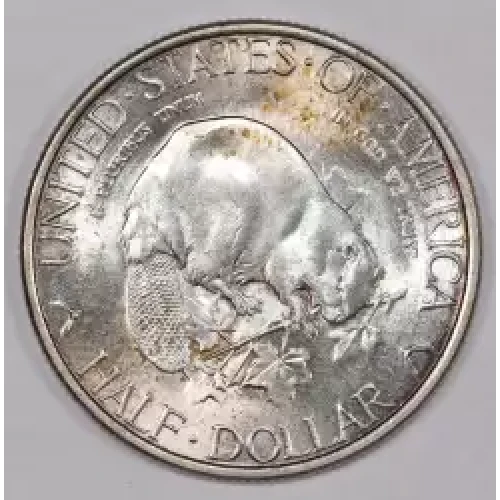 Classic Commemorative Silver--- Albany, New York, Charter 1936 -Silver- 0.5 Dollar