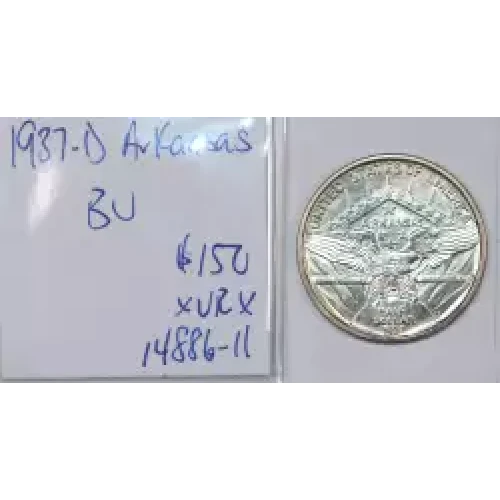 Classic Commemorative Silver--- Arkansas Centennial 1935-1939-Silver- 0.5 Dollar